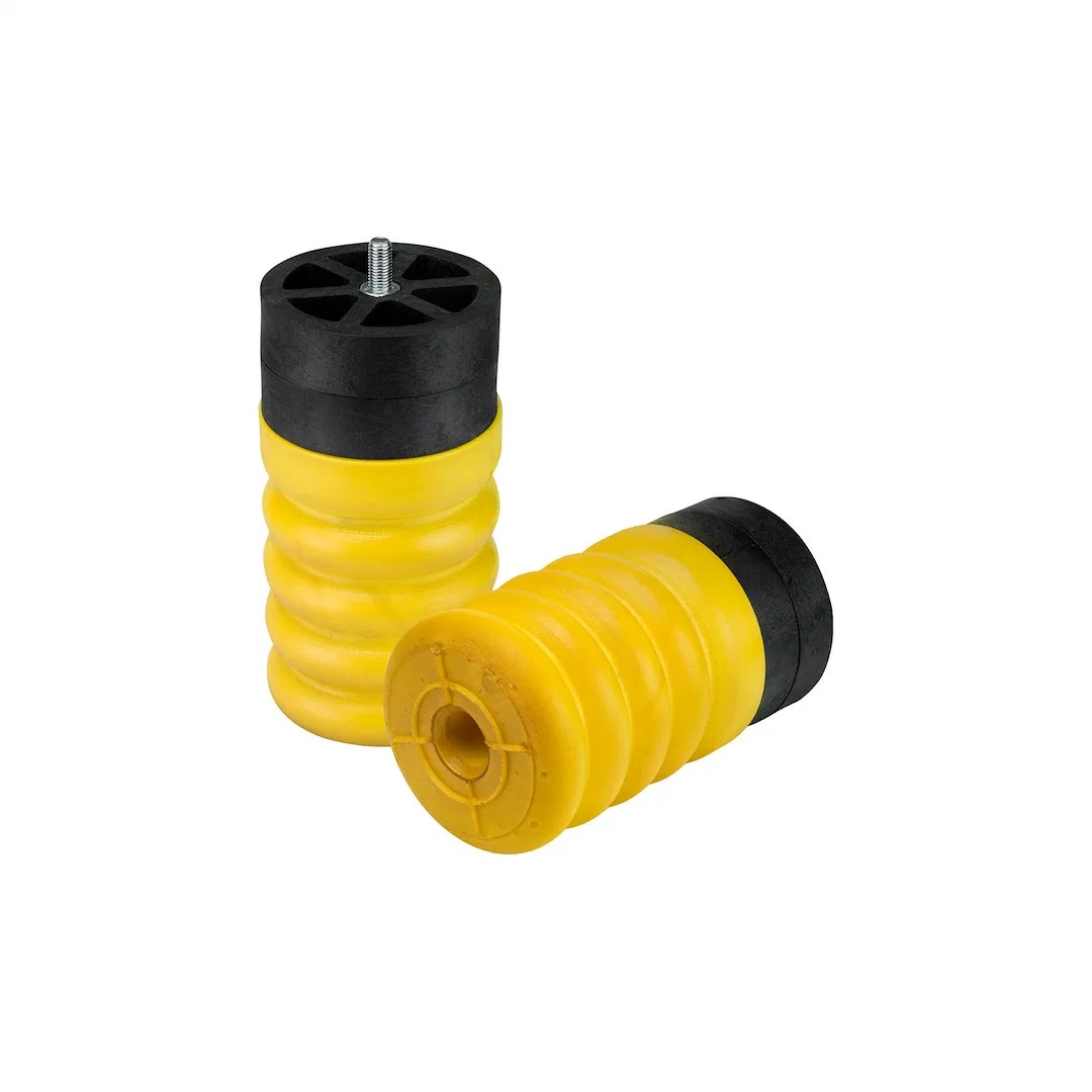 SSR-313-54 – SUPERSPRINGS Helper Spring Kit, Yellow Air Spring Frame Mount 2,800 Pounds Load Capacity Not To Exceed T...